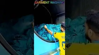 Garment washing #garmentwashing #shorts