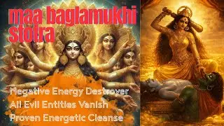 Maa Bagalamukhi Stotram | ENEMY SPELL -FREEZE All EVIL | POWERFUL MANTRA SHIELD|