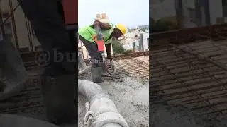 Mastering the Art of Roof Slab Concreting #buildahome  #construction #greenhomes