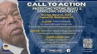 PNBC Presidential Press Conference: Protecting Voting Rights & Upholding Democracy