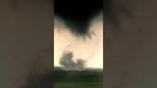 Real life horror movie as a multi-vortex tornado spreads it&rsquo;s tentacles across the OK landscape.