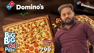 Domino's BiG BiG 6in1 Pizza Non-Veg 🍕 | Domino's Offer | Domino's Offer | Domino's coupon code today