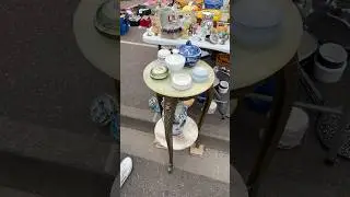 Винтажная красота на барахолке Франции 🇫🇷 #винтаж #париж  #vintage #secondhand #france #франция