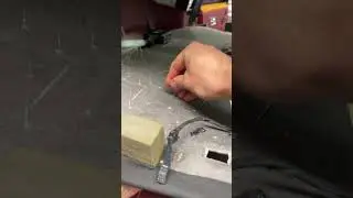 Installing a starlight headliner in a Rolls-Royce Ghost