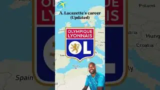 Alexandre Lacazette's career🇫🇷