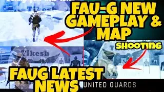 FAUG NEW GAMEPLAY AND MAPS// FAUG LATEST NEWS UPDATE// NEWS MOVES //GUNS//TDM5VS5 //FAUG GAME