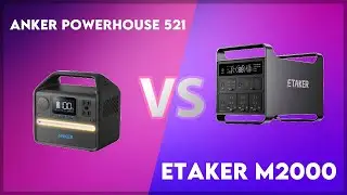 Anker PowerHouse 521 vs ETaker M2000 Technical Comparison