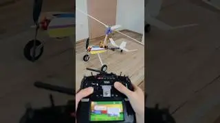 RC Gyrocopter - Without / With Pre-rotator