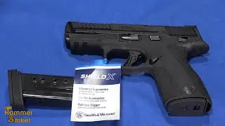 Первый взгляд и сравнение размеров! НОВЫЙ Smith & Wesson Shield X калибра 9 мм