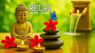 Peaceful Waterfall & Piano 🌙 Relaxation Music for Meditation, Stress Relief & Restful Sleep