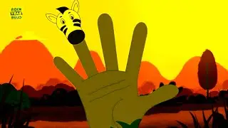 ANIMALS FINGER FAMILY | Zebra Finger Singing Where Are You Effects/REMIX/Nursery Rhymes(BounceFX .9)