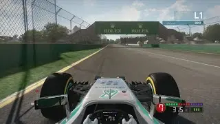 F1 2014 - Hot Lap around Albert Park, Melbourne (Time Trial)