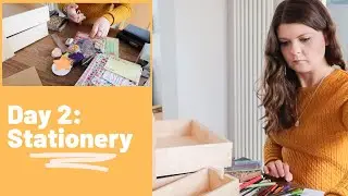 DECLUTTERING MY STATIONERY 2021 | 5 Day Declutter 2021
