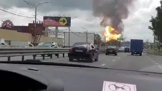 Russia Power Plant Fire Moscow