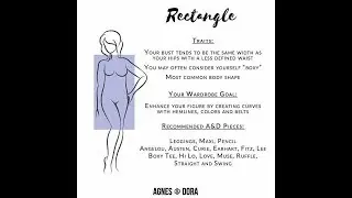 Rectangle Body Shape- A&D Selected Styles on your Body Shape