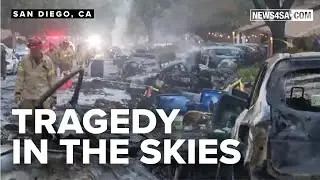 Private Plane Slams Into San Diego Neighborhood