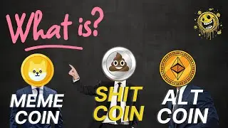 Altcoins, Memecoins, and Shitcoins Explained! | Beginners guide