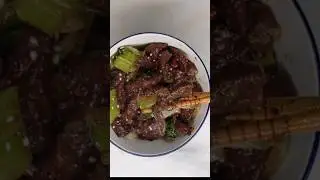 Juicy Beef & Bok Choy Stir-Fry Quick & Easy. Сочное жаркое из говядины с бок-чой  Быстро и просто