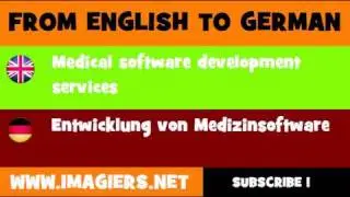 DEUTSCH   ENGLISCH  = Entwicklung von Medizinsoftware