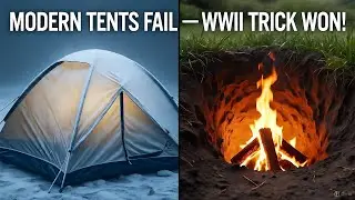 Why Modern Tents Fail in Cold Camps &mdash; WWII Foxholes Stayed Warm With a One Step Heat Hack