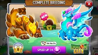 Dragon City: Double Terra Dragon vs Double Sea Dragon [EXCLUSIVE BREEDING] 😱