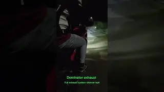 Tracer 9 2022 STOCK EXHAUST vs DOMINATOR EXHAUST