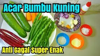 Resep Acar Kuning - Acar Timun Wortel Buncis