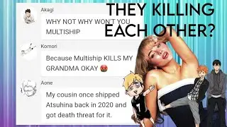 TOXIC YAOI W ATSUKAGEHINA?! Taste - Sabrina Carpenter | Haikyuu text
