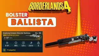 BOLSTER BALLISTA - BORDERLANDS 4 - ARME LEGENDAIRE - (Drop Gardien du temps)