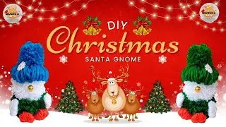 DIY Christmas Santa Gnome Tutorial 🎅 Easy Holiday Craft for All Ages