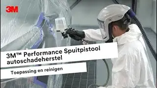 3M&trade; Performance Spuitpistool autoschadeherstel - Toepassing en reinigen - Dutch