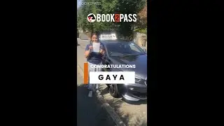 Gaya PASSED First Time at Wanstead Driving Test Centre | BOOK2PASS Success Story
