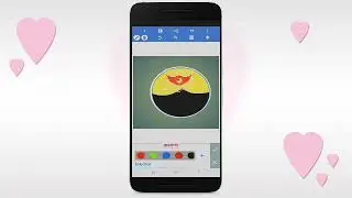 How to poster making in piclab phon in logo professional