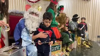 Visita de SSMM LOS REYES Magos de Oriente. Agustinas León. Navidad 2023