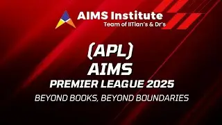 AIMS Institute- (APL) AIMS Premier League 2025 #apl2025 #cricketfever