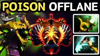 🔥 THE WHOLE MAP IS POISON NOW 😂 &mdash; VENOMANCER OFFLANE | DOTA 2 🔥