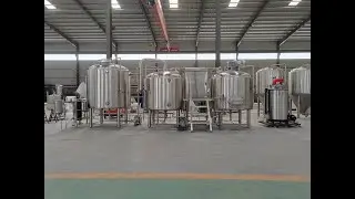 1000L Beer Brewing Equipment For Korea Brewery
