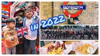 Day10: Paddington bear, changing guard, food hunt in London 2022
