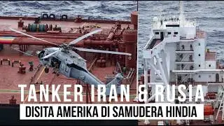 Amerika Sita Dua Kapal Tanker Rusia dan Iran di Samudra Hindia