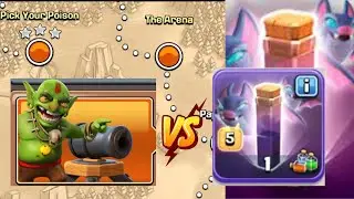 Bat Spells Vs Goblin Map | Goblin Maps Clash of Clans | COC