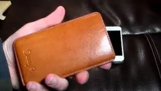 DannyP Style Hand Made Genuine Leather iPhone 5 & 5S Case