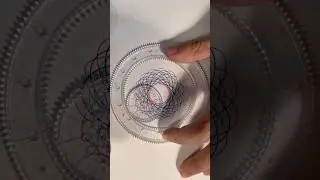 Today's Spirograph #spirograph #art #toys
