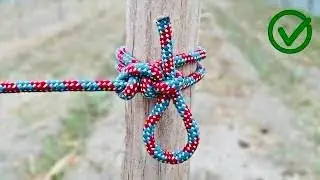 99% people Use This knot 👍#knot #gtknot #campinghacks #camping #rope #climbing 
