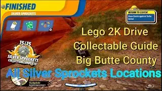 Lego 2k Drive Collectables | Big Butte County - Silver Sprockets