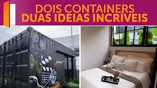 Cinema em Container e Hospedagem de 15 m&sup2; - duas op&ccedil;&otilde;es de investimento