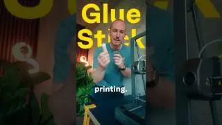 Зачем и когда использовать клей-карандаш на платформе для печати #3Dпечать