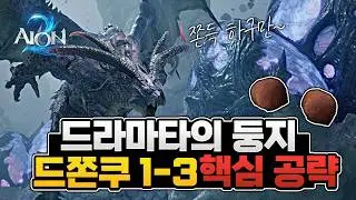 [아이온2] 신규 원정 드라마타의 둥지 공략 (드쫀쿠 공략)