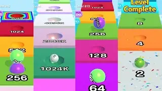 2048 | Legend of Balling History - Ball Run Infinity vs Ball Run 2048 #cutiepie22yt