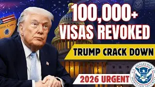 🔥 Shocking Surge: 100,000+ Visas Revoked Under Trump Immigration Crackdown