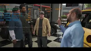 Grand Theft Auto V Enhanced Performance with OSD (20 Minutes Gameplay)